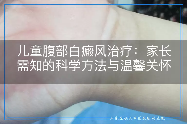 儿童腹部白癜风治疗：家长需知的科学方法与温馨关怀